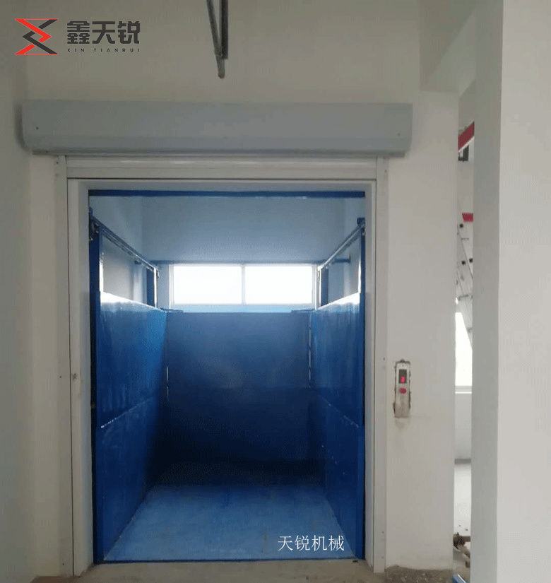 澄迈上货专用导轨式升降货梯